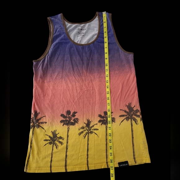 Coachella Palms Mutlicolor Tanktop Size Medium - Picture 6 of 6